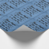 Buncoプレーヤーに王冠との才能があります ラッピングペーパー (角)