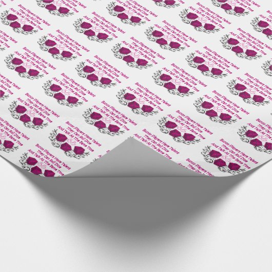 BuncoプレーヤーにArtinspiredによって才能があります ラッピングペーパー (角)