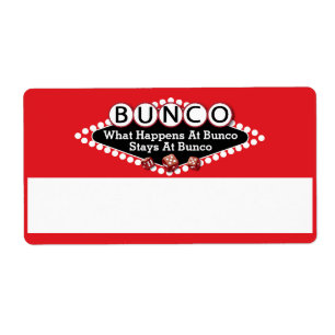 Bunco名タグで発生する赤 ラベル