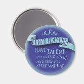 Bunco選手が才能を持っている – 水彩スタイル マグネット (正面/裏面)