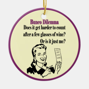 Bunco -おもしろいなDilema セラミックオーナメント
