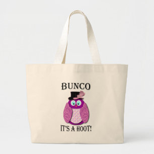 Bunco -それはですやじり声は" ラージトートバッグ
