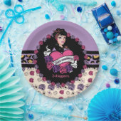 Bunco、ピンアップ、Rock-A-Billy ペーパープレート (パーティー)