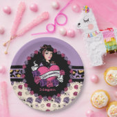 Bunco、ピンアップ、Rock-A-Billy ペーパープレート (パーティー)