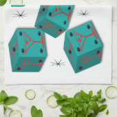 Bunco -振動、ラッセル音及びロールマルティーニタオル キッチンタオル (折り畳み)