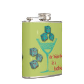 Bunco -私達の飲むクラブにBunco問題があります フラスク (右)