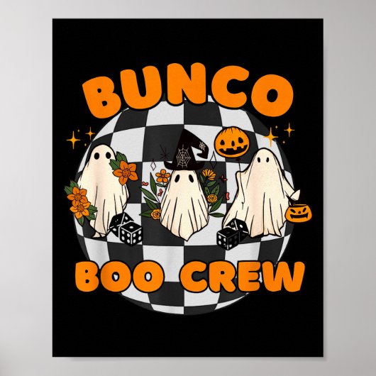 Bunco Boo Crew Bunco Halloween Dice  ポスター (正面)