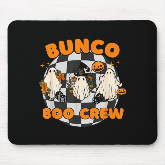 Bunco Boo Crew Bunco Halloween Dice  マウスパッド (正面)