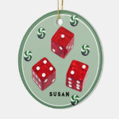 Bunco Christmas Ceramic Ornament セラミックオーナメント (左)