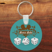 bunco game design キーホルダー (正面)