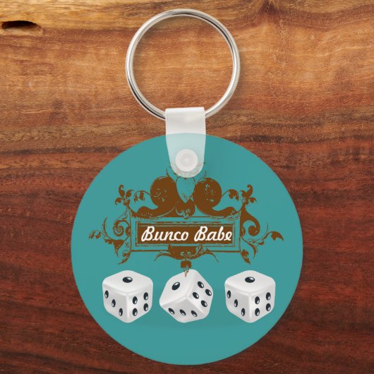bunco game design キーホルダー (正面)