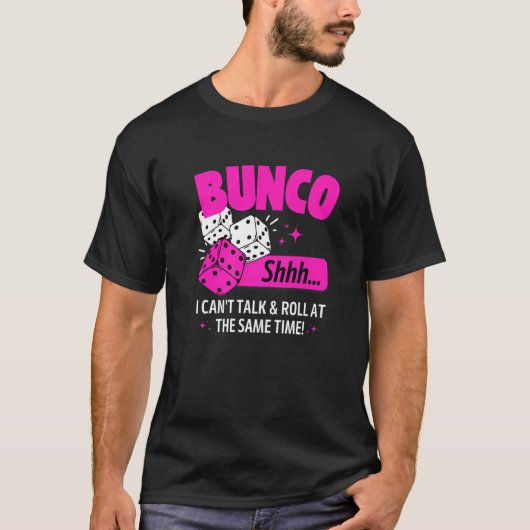 Bunco Game Dice Bunco Group Bunco Babes   Tシャツ (正面)