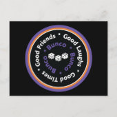 Bunco Good Friends – 紫 ポストカード (正面)