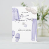 bunco pajama party 招待状 (スタンド正面)