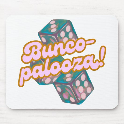 Bunco-palooza mouse pad マウスパッド (正面)