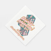 Bunco-palooza napkins スタンダードランチョンナプキン (角)