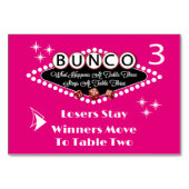 Bunco Table Card #3で発生する問題 テーブルナンバー (裏面)