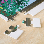 Bundabergオーストラリア旅行ポスター ジグソーパズル (側面)