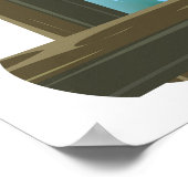 Bundabergオーストラリア旅行ポスター ポスター (角)