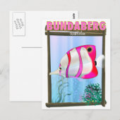 Bundabergオーストラリア旅行ポスター ポストカード (正面/裏面)