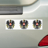 Bundesadler、オーストリア バンパーステッカー (車上)