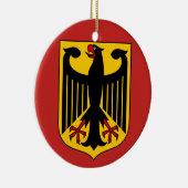 Bundesadler - Bundeswappen Deutschlands -ドイツ セラミックオーナメント (右)