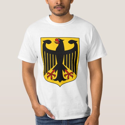 Bundesadler - Bundeswappen Deutschlands -ドイツ Tシャツ (正面)