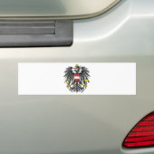Bundesadler Österreich バンパーステッカー (車上)