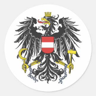 Bundesadler Österreich ラウンドシール