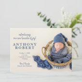 Bundle of Joyベビー写真誕生のお知らせ (スタンド正面)