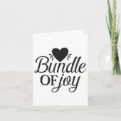 Bundle Of Joy Love Quote Cute Motivation  カード (正面)