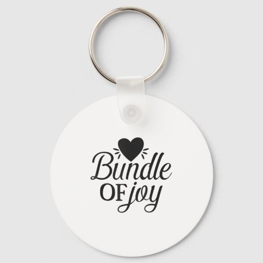 Bundle Of Joy Love Quote Cute Motivation  キーホルダー (正面)