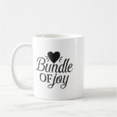 Bundle Of Joy Love Quote Cute Motivation コーヒーマグカップ (左)