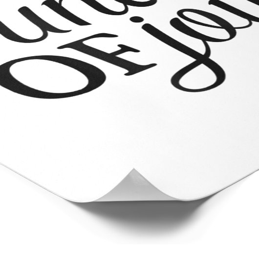 Bundle Of Joy Love Quote Cute Motivation ポスター (角)