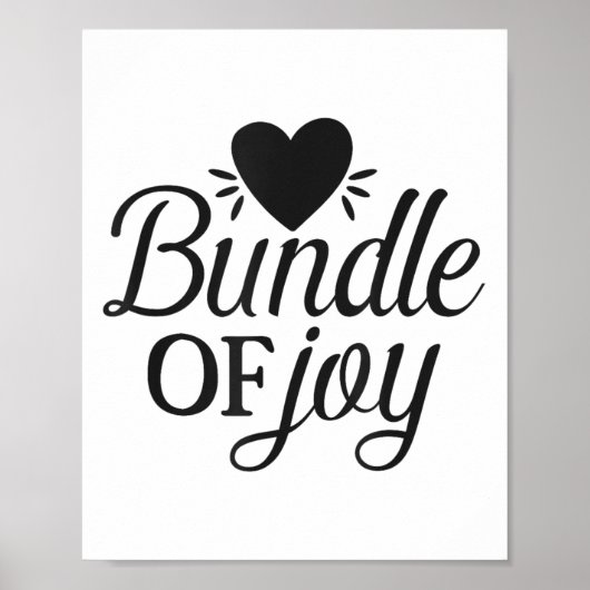 Bundle Of Joy Love Quote Cute Motivation  ポスター (正面)