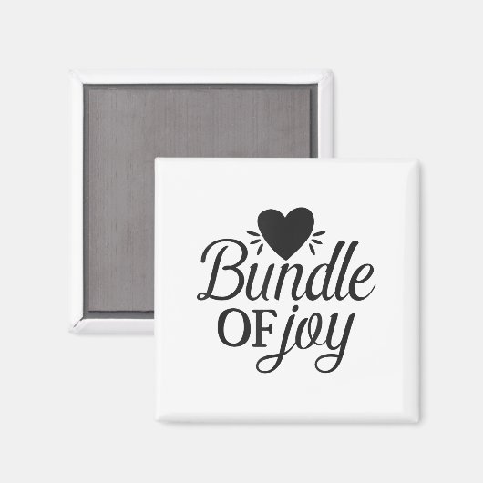 Bundle Of Joy Love Quote Cute Motivation  マグネット (正面/裏面)