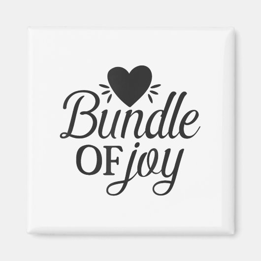 Bundle Of Joy Love Quote Cute Motivation  マグネット (正面)