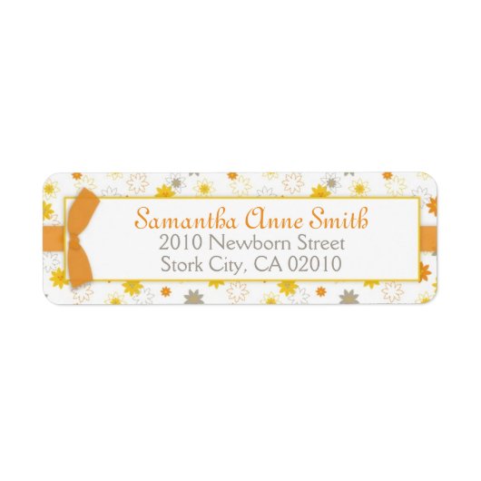 Bundle of Joy Return Label ラベル (正面)