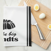 Bundtのケーキのユーモアの台所タオル キッチンタオル (四つ折り)