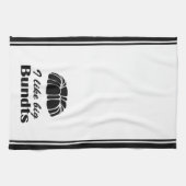 Bundtのケーキのユーモアの台所タオル キッチンタオル (横)