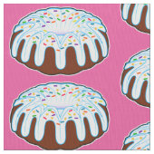 Bundtのケーキ ファブリック (クローズアップ)