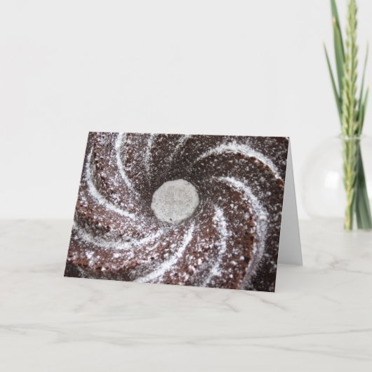 Bundtの美しいのメッセージカード カード (正面)