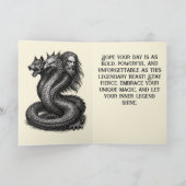 Bune Demon Three Faces, One Power カード (内部)