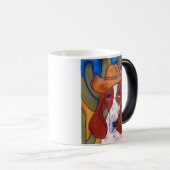 Bungalowart.comの砂漠の猟犬の変形させるマグ モーフィングマグカップ (正面右)