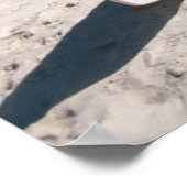 Bungalows from beach Motu Toopua ポスター (角)