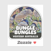 Bungle Bungles, Western Australiaステッカー シール (シート)