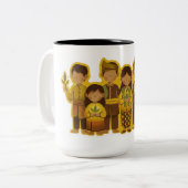 Bunian/Sebabah People ツートーンマグカップ (正面左)