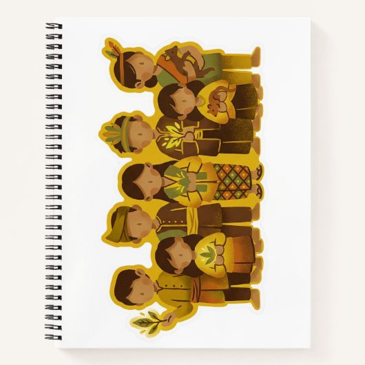 Bunian/Sebabah People ノートブック (正面)