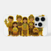 Bunian/Sebabah People iPhoneケース (裏面横)