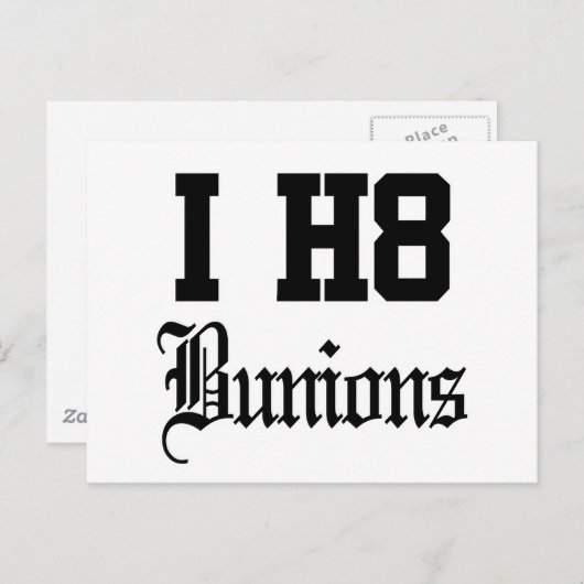 bunions ポストカード (正面/裏面)